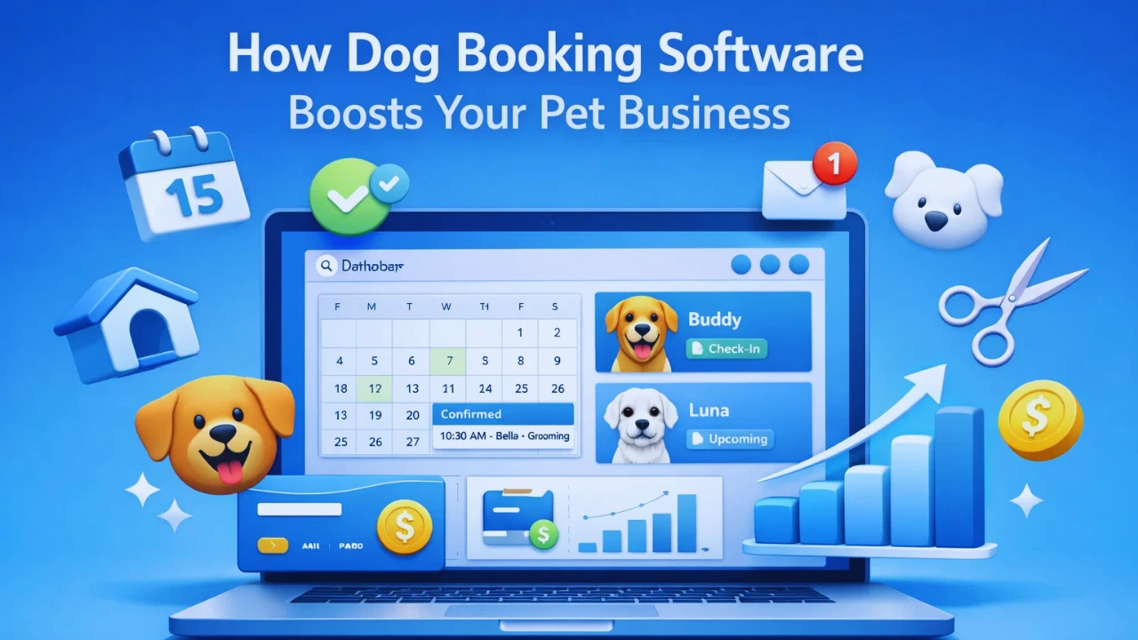 How Dog Booking Software Boosts Your Pet Business