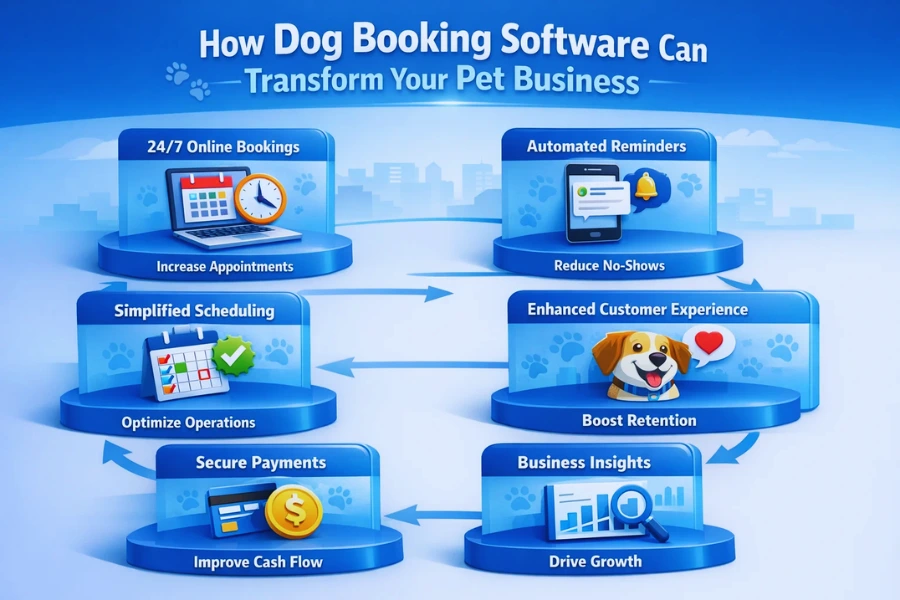 How Dog Booking Software Boosts a Pet Business
