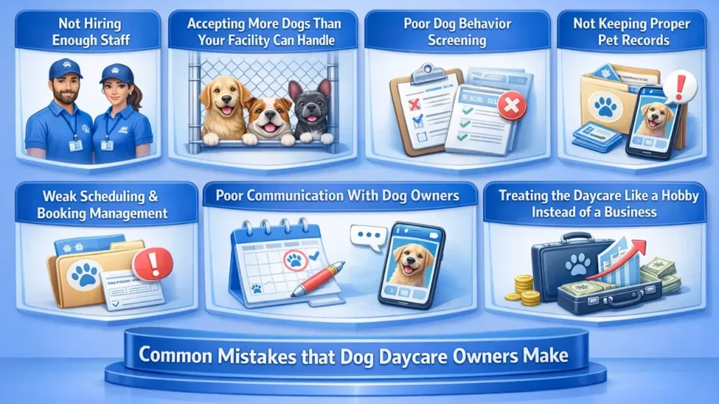 Common Mistakes that Dog Daycare Owners Make