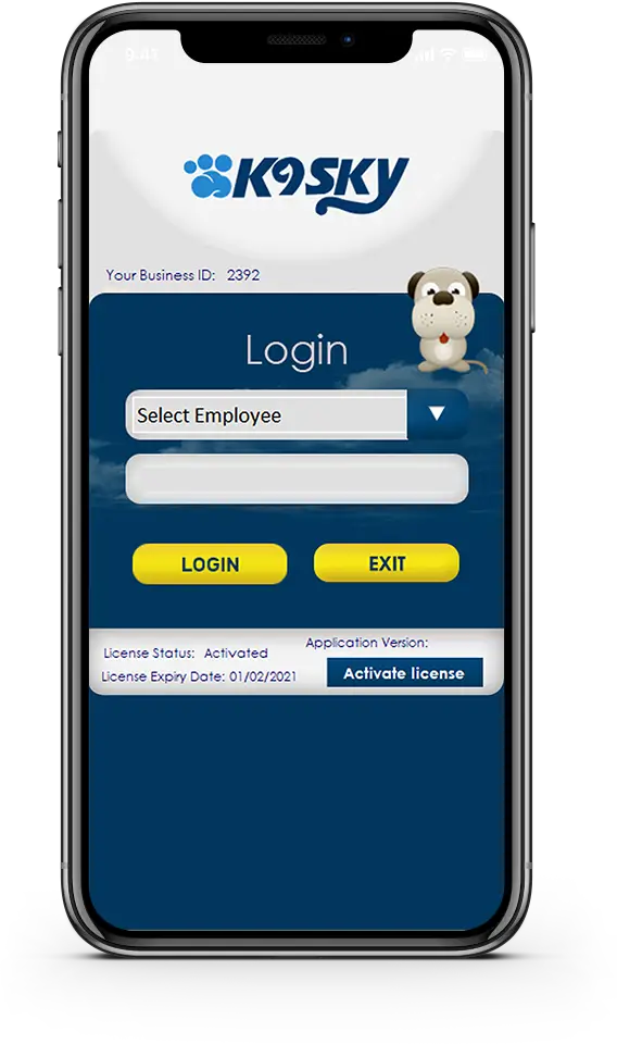 Mobile grooming software