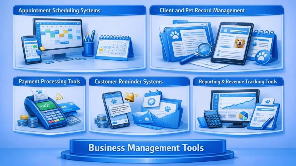 Business Management Tools for a Grooming business