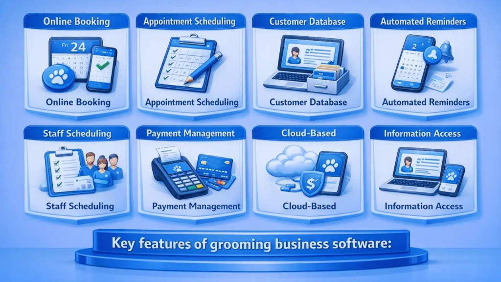 Grooming Business Software for a Grooming business