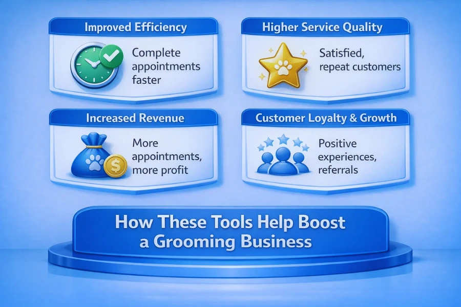 How Tools Help Boost a Grooming Business