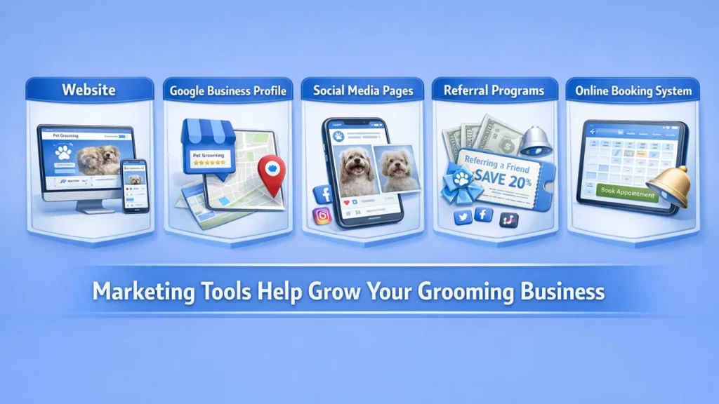 Marketing Tools for a Grooming business