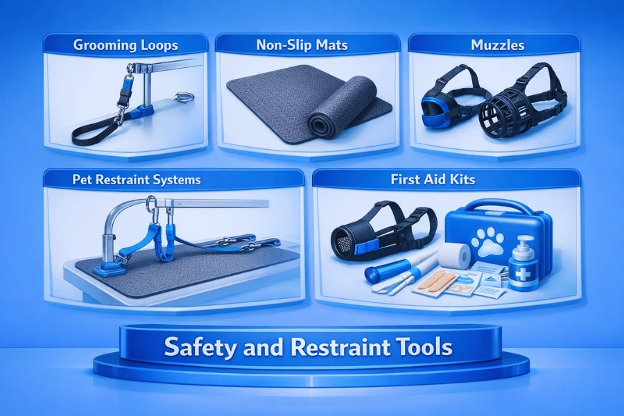 Safety and Restraint Tools for a Grooming business startup
