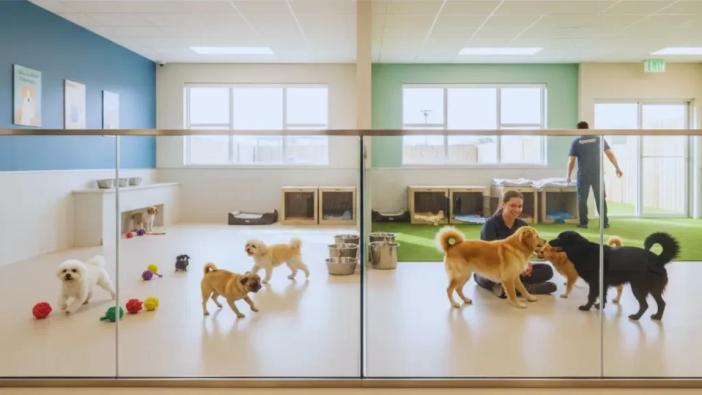 Pet daycare facility