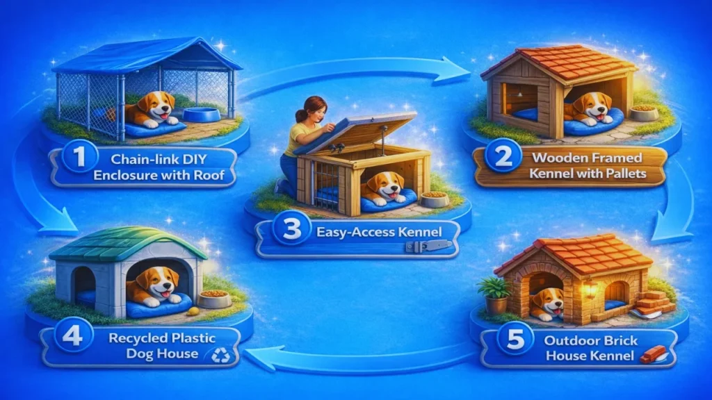 Top 5 DIY Outdoor Dog Kennel Ideas to Try Right Now