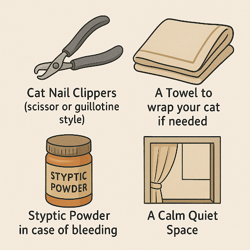 Step-by-Step guide for Trim a Cat’s Nails