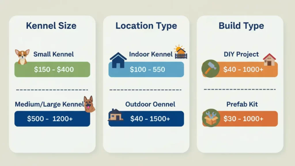 Cost Devision of building a Kennel