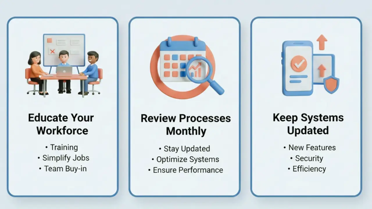 3 Pro Tips for successful automation