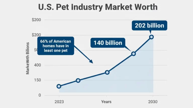 kennel Industry Growth and Market Worth graph