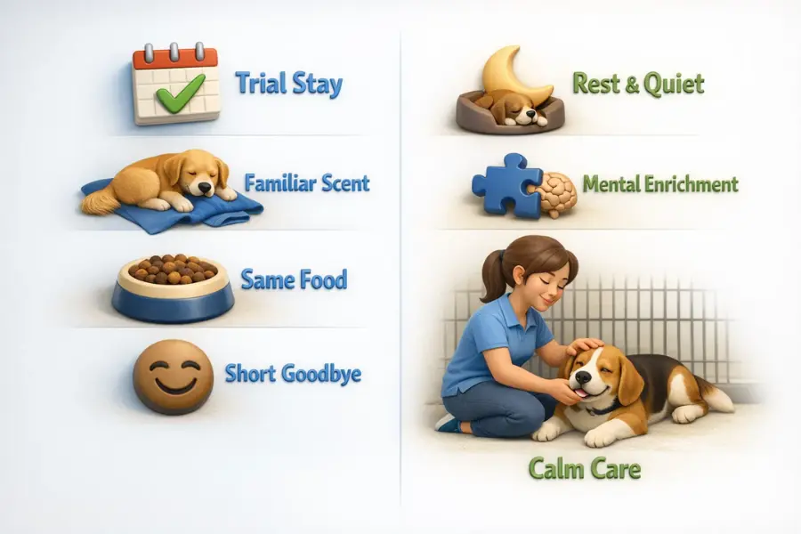 Best Ways to Reduce Kennel Stress
