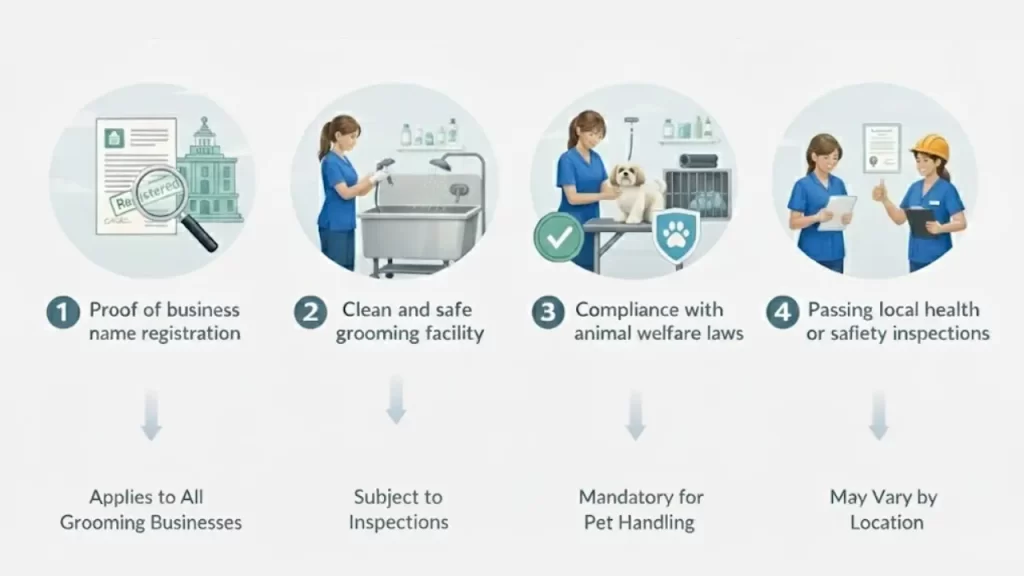 Dog Grooming Business License Requirements