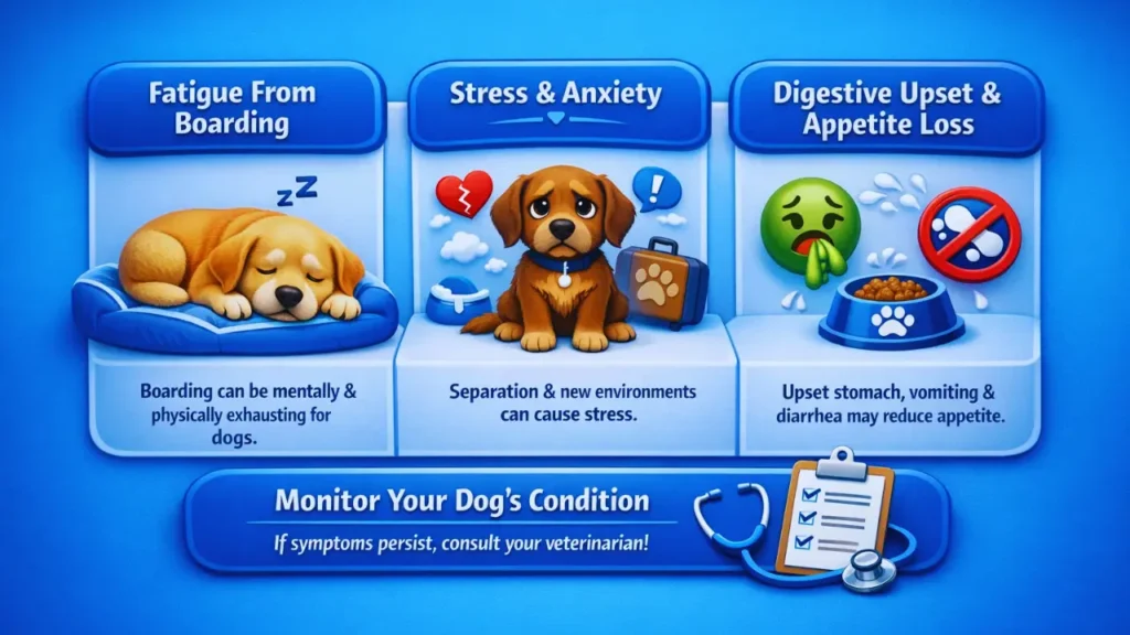 Why Your Dog Is Lethargic or Not Eating After Boarding