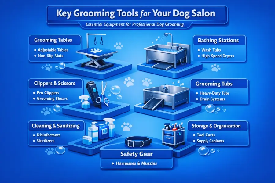 Essential Dog Grooming Equipment for Your Salon