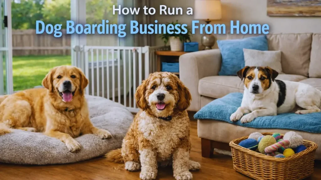 Home based Dog boarding Business