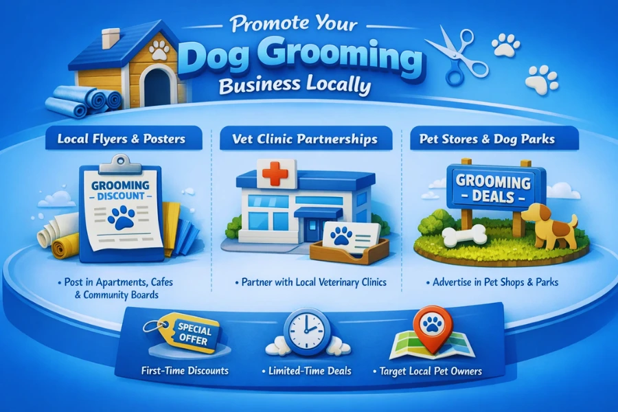 Local Dog Grooming Advertising Ideas