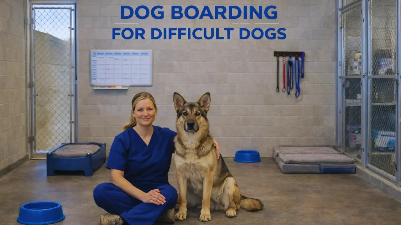 Dog Boarding for Difficult Dog