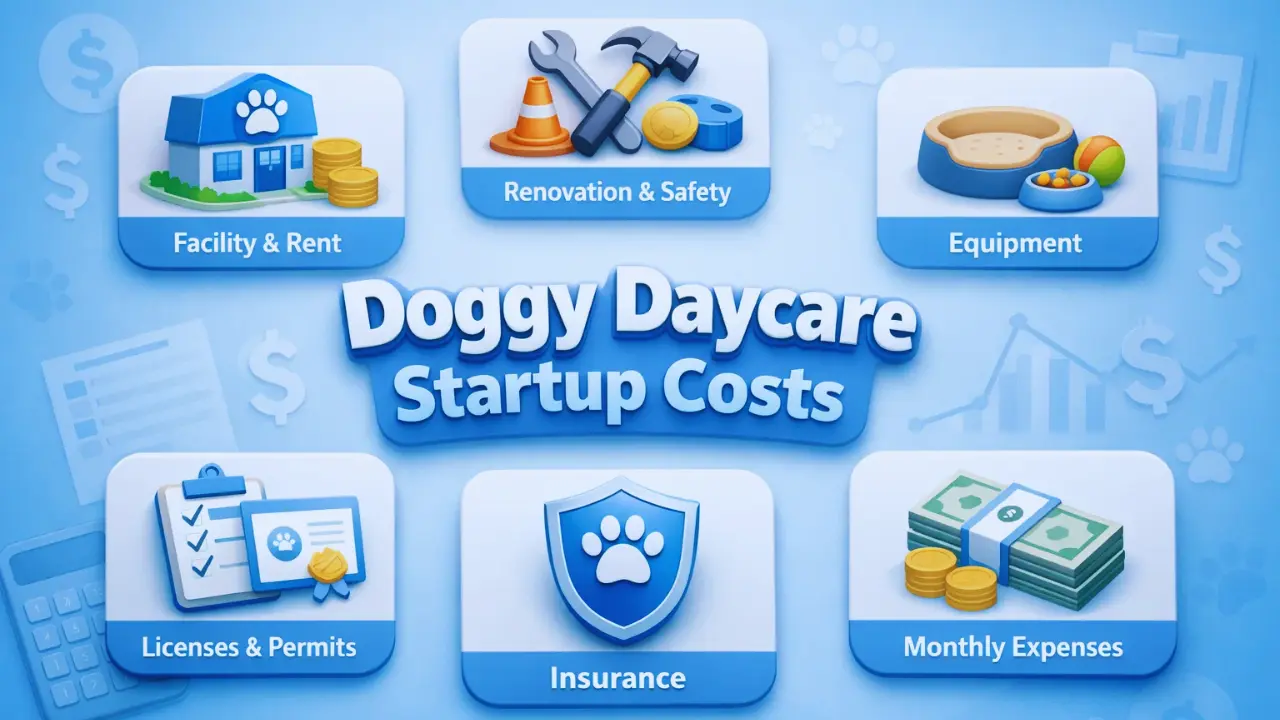 Doggy Daycare Business startup cost