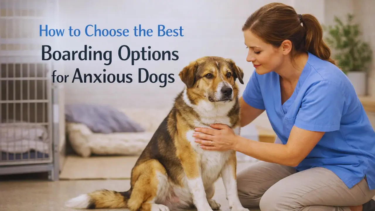 Pet Boarding for Anxious Dogs