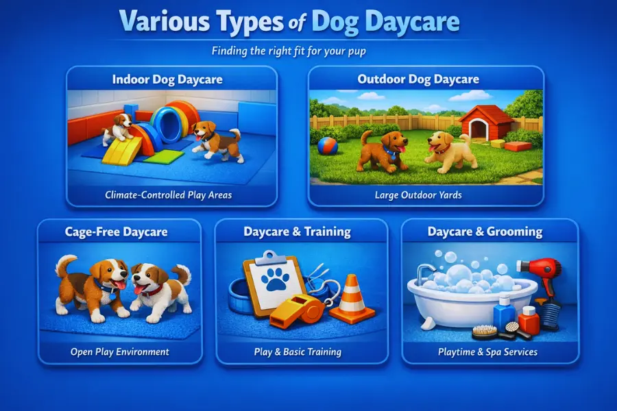Types of Dog Daycare